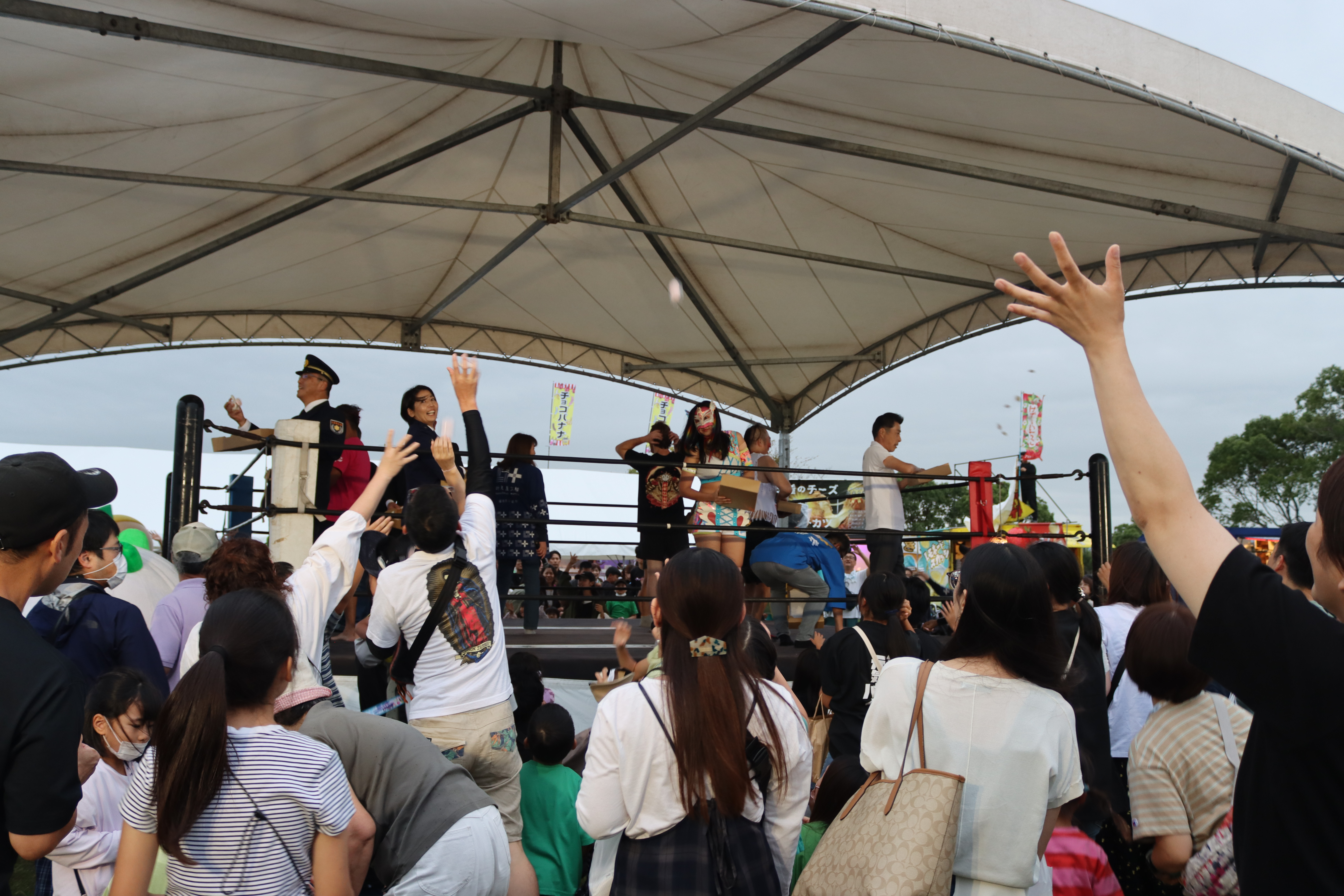 小郡市民まつり（餅まき）