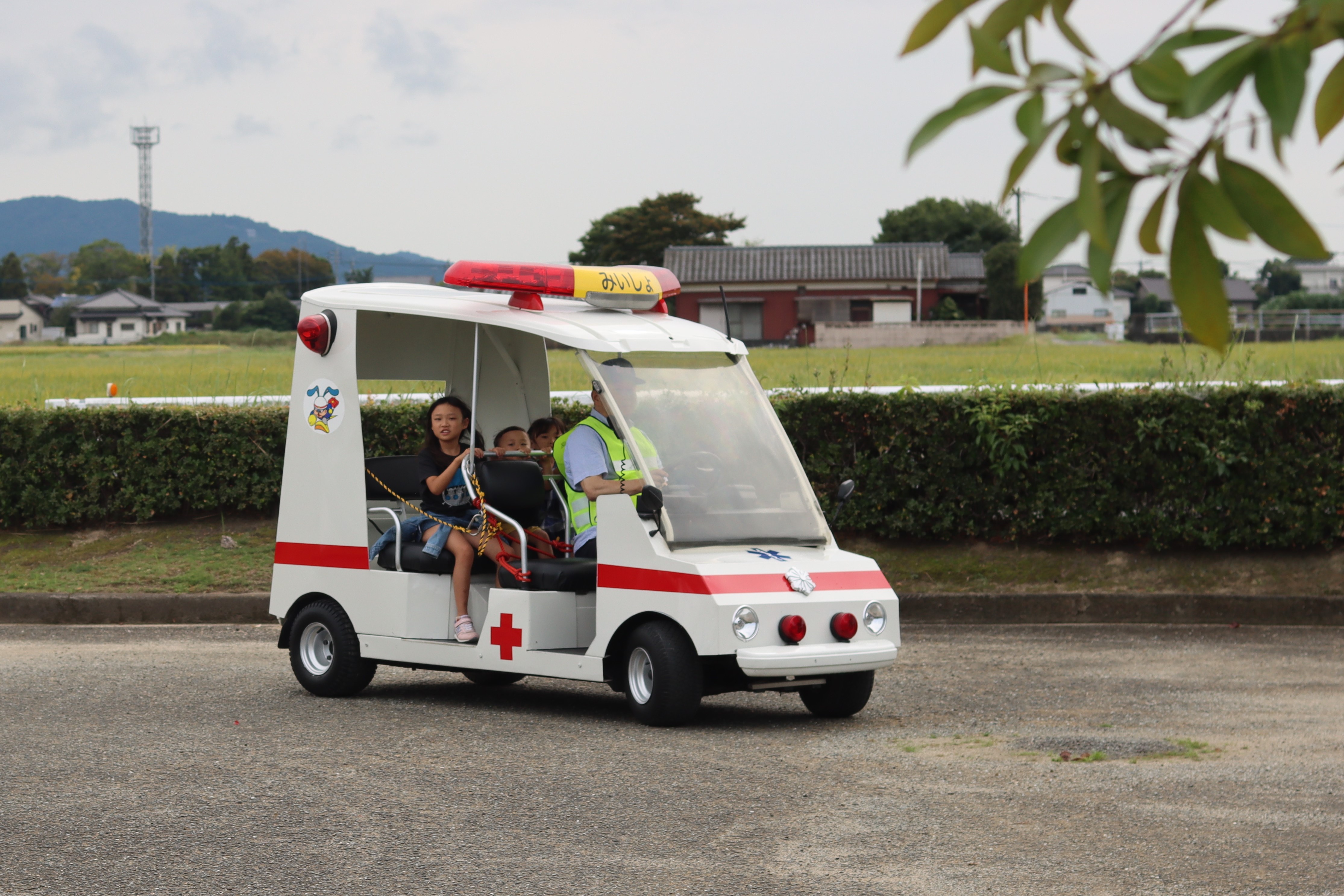 小郡市民まつり（車両体験）