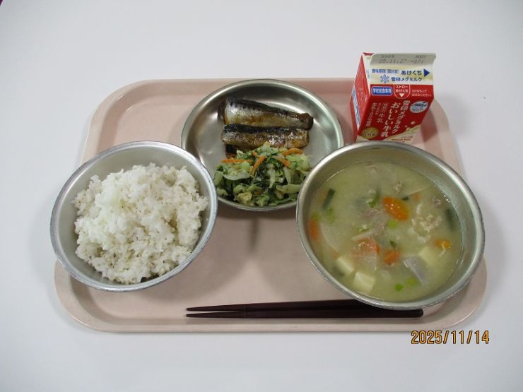 11月14日の献立 11月14日の献立.JPG