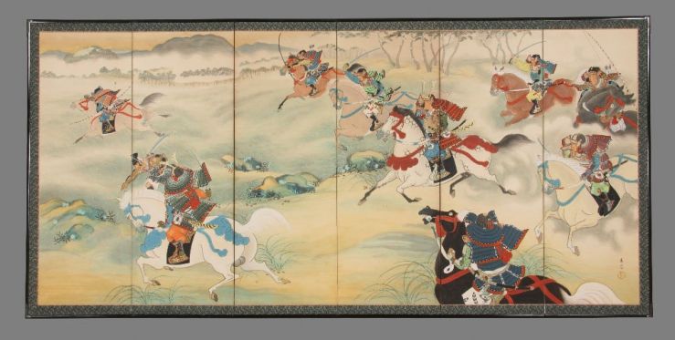 大原合戦図屏風