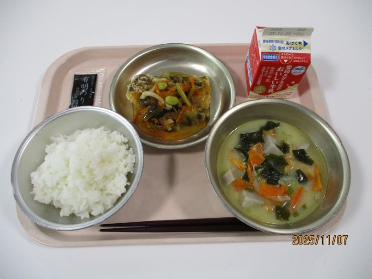 11月7日の献立 11月7日の献立.JPG